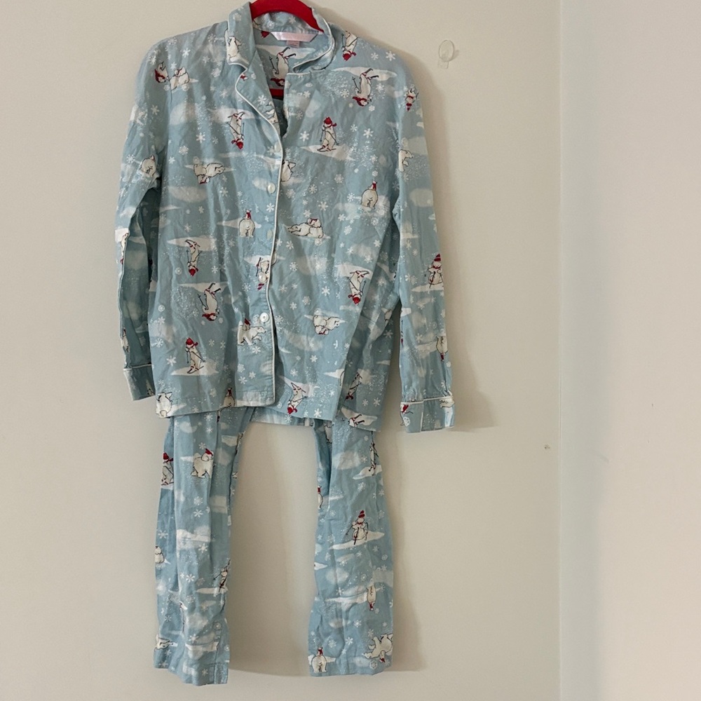 NWOT Victorias Secret Snowman PJ Set